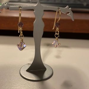 Swarovski crystal earrings